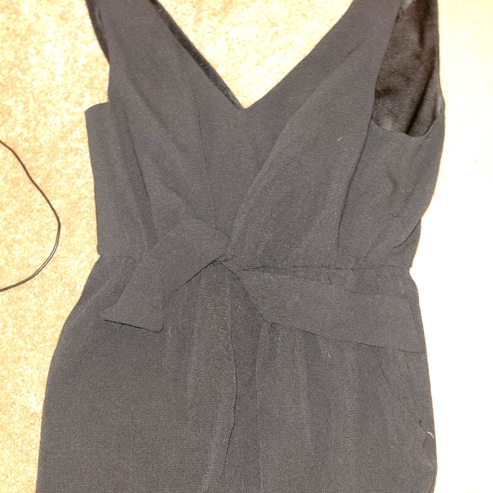 Black shorts romper